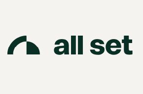 Logo with a green quarter circle and 'all see' text.