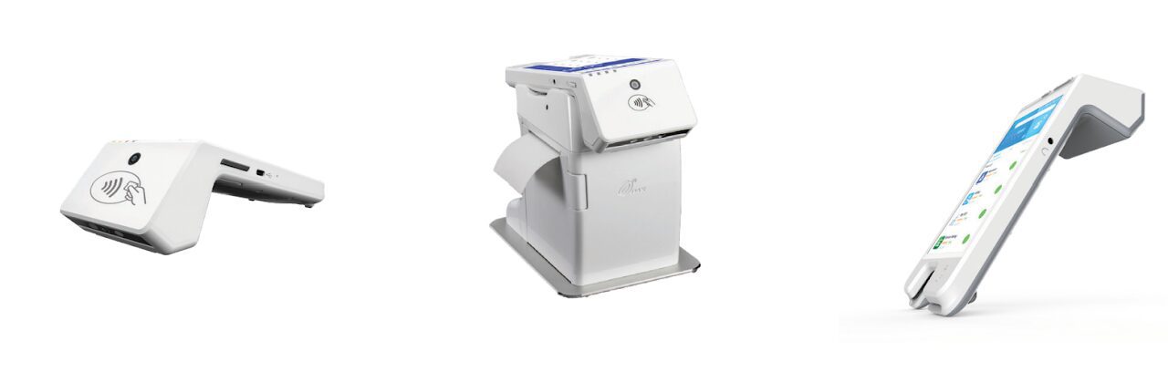 Compact white dental X-ray machine with control panel and digital display.